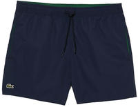 Lacoste Schnell trocknende Badehose - Navy Blau / Gr&uuml;n Size L