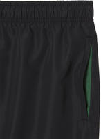 Lacoste Schnell trocknende Badehose - Schwarz / Gr&uuml;n Size L