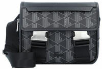 Lacoste Umh&auml;ngetasche The Blend mit Klappverschluss - MONOGRAM NOIR GRIS Size One