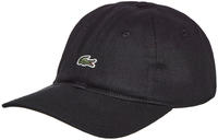 Lacoste Kappe aus Baumwoll-Twill - Schwarz Size One Size