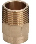 L&ouml;t-Uebergangs-Nippel m. 1 Aussengewinde, 22 x 3/4"" Nr.4243 G