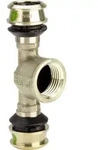 Viega Raxofix 5317 T-St&uuml;ck mit IG 32 x 3/4 x 32 ,Siliziumbronze 647179