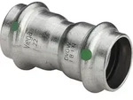 Viega Sanpress Inox 2315 Muffe 42mm ,Edelstahl 436209