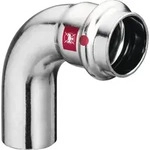 Viega Prestabo 1116.1 Bogen 90 Grad 18 mm IA ,Stahl unlegiert, verzinkt 558208