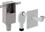 Geberit Set UP-Geruchsverschluss f&uuml;r Waschbecken, Abgang horizontal:...