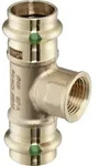 Viega Sanpress 2217.2 T-St&uuml;ck 22 x 1/2 IG x 22 ,Siliziumbronze 115944