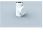 Bertrams Revisionselement Polyline LAS DN 60/100, innen, wei&szlig;