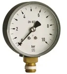 Afriso Rohrfedermanometer RF 80 radial, 10 bar, Geh&auml;use-d 80 mm