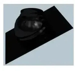 Bertrams Universaldachpfanne Polyline LAS DN 80/125, schwarz, 25-45&deg;,...