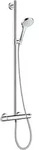 Hansgrohe Showerpipe Croma Select S Multi wei&szlig;/chrom, mit Thermostat
