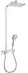 hansgrohe Showerpipe Raindance Select E 360 1jet, mit Brausearm 380mm und...