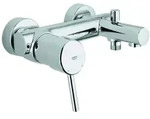 GROHE Wannen-Einhebelmischer Concetto 1/2"", Wandmontage, chrom