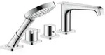 Hansgrohe 4-Loch-Fliesenrandarmatur Axor Citterio E Ausladung 190 mm, mit...