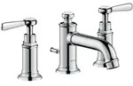Waschtisch-3-Loch-Armatur Axor Montreux 30 DN 15, chrom, mit Ablaufgarnitur 143mm,