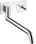 hansgrohe Sp&uuml;ltisch-Wand-Einhebelmischer Axor Uno UP, schwenkbarer Auslauf