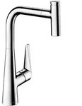 hansgrohe Sp&uuml;ltisch-Einhebelmischer Talis Select S 300 edelstahl-optik,
