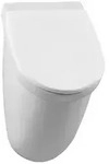 VitrA Bad Urinal Mona wei&szlig;, Zulauf von hinten, mit Deckel