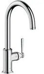 hansgrohe Sp&uuml;ltisch-Einhebelmischer Axor Montreux chrom, Schwenkbereich