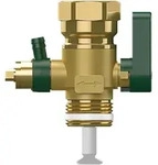 Reflex Durchstr&ouml;mungsarmatur Flowjet Anschl&uuml;sse beidseitig G 3/4, I/A Gewinde, mit