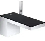 Waschtisch-Einhebelmischer 70 Axor MyEdition chrom/Spiegelglas, mit Push-Open