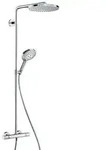 hansgrohe Showerpipe Raindance Select S 240 1jet, mit Thermostat, chrom 1jet, mit
