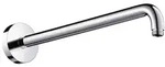 Hansgrohe Brausearm DN15, Ausladung 389 mm, 90 Grad ohne Kugelgelenk, chrom