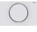 Geberit Bet&auml;tigungsplatte Sigma10: wei&szlig; matt lackiert, easy-to-clean-beschichtet,