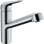 hansgrohe Sp&uuml;ltisch-Einhebelmischer M4214-H150 chrom, schwenkbarer Auslauf 120Grad,