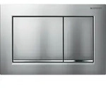 Geberit Bet&auml;tigungsplatte Omega30: mattchrom-lackiert, easy-to-clean-beschichtet,