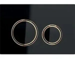 Geberit Bet&auml;tigungsplatte Sigma21 Metallfarbe rotgold: rotgold, schwarz...