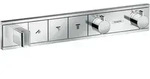 hansgrohe Fertigmontageset RainSelect UP-Thermostat, f&uuml;r 3 Verbraucher, chrom