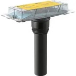 Geberit Rohbau-Set CleanLine &Oslash; 50 mm, stockwerksdurchdringende Installation, zu