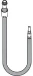hansgrohe Schlauch f&uuml;r Sp&uuml;ltischmischer 1500 mm