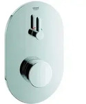 GROHE Fertigmontageset Eurosmart CT UP-Brause-Selbstschlussarmatur, mit Mischung,