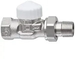 IMI Thermostat-Ventilunterteil V-exact II Rp 3/8, Durchgang, Rotguss vernickelt