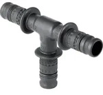 Geberit T-St&uuml;ck Mepla 20 mm, egal, PVDF 622310005