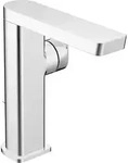 HANSA Waschtisch-Einhebelmischer HANSASTELA chrom, Hebel seitlich, mit
