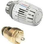 IMI Thermostat-Nachr&uuml;st-Set Retro S wei&szlig;, mit Thermostat-Oberteil/-Kopf K,...