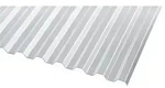 Polycarbonat Wellplatten klar Gerillt Trapez 76/18 1,4 mm 950 x 4000