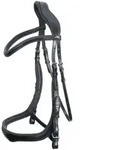 Trense SP Equitus Delta Anatomic Line black/silver WB