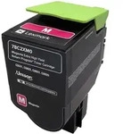 Original Lexmark Toner 78C2XM0 High Yield Farbe: Magenta ca. 5.000 Seiten f&uuml;r...