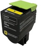 Original Lexmark Toner C232HY0 Farbe: Yellow ca. 2.300 Seiten f&uuml;r C 2325 | C...