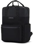 Kapten & Son Bergen Pro All Black Rucksack in Schwarz