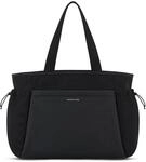 Kapten & Son Hellvi Pro Large All Black Umh&auml;ngetasche in Schwarz