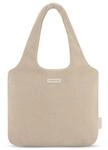 Kapten & Son Skara Cloud Shopper Fleece Sandstone Umh&auml;ngetasche in Beige