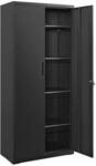 Aktenschrank mit 2 T&uuml;ren, Schwarz