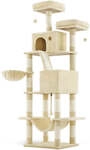 XXL-Katzenbaum 206 cm, Beige