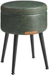 EKHO Kollektion - Sitzhocker mit Stauraum modern, Waldgr&uuml;n