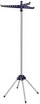 Klappbarer W&auml;schest&auml;nder mit drehbaren Fl&uuml;geln, Blau + Silbern / 65T x 65B x...