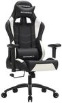 Gamingstuhl Kunstleder Schwarz-Wei&szlig;